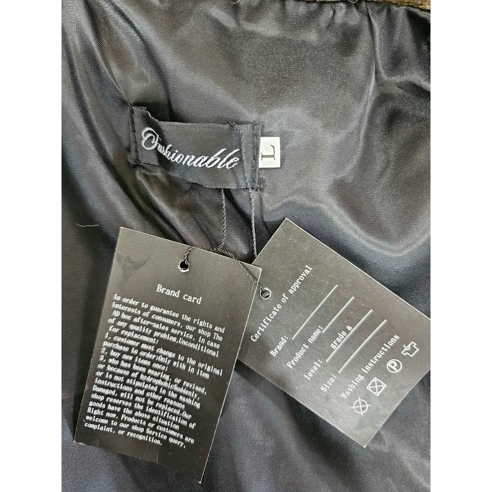 Fashionable luxe faux